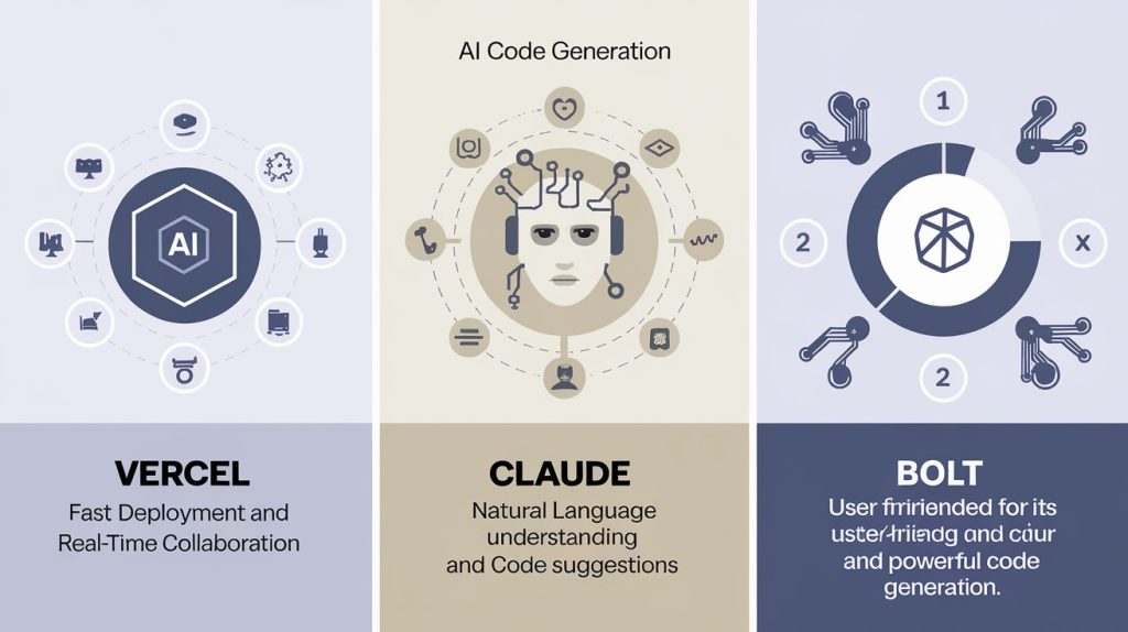 Ai code generators – v0 vs claude vs bolt